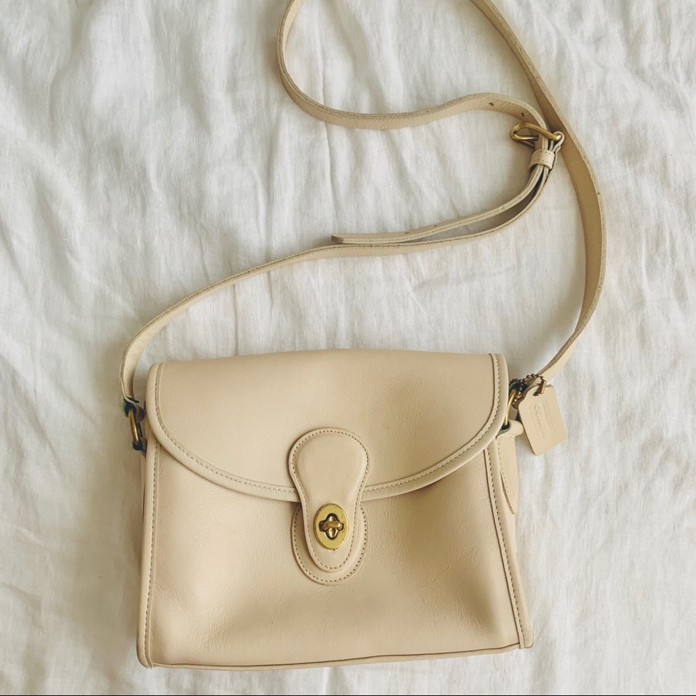 Vintage Coach Satchel Crossbody Purse